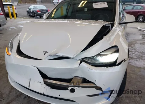 2022 Tesla Model Y Long Range Dual Motor All-Wheel Drive из США, поврежденный, VIN 7SAYGDEE0NF311935